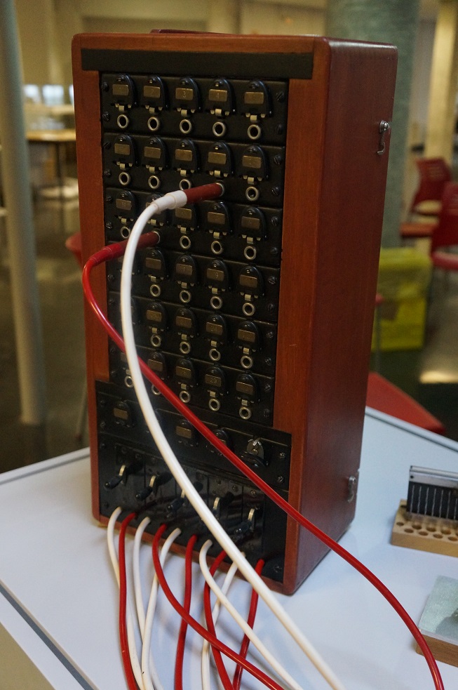 Centralita telefónica manual – Museo ETSIT